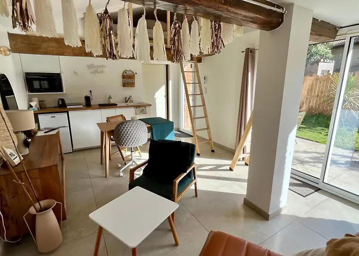 Cosy Plein Centre Village Avec Mezzanines Venerque